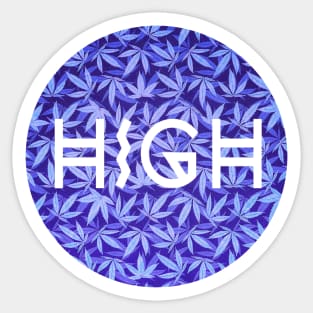 Purple Haze - Cannabis / Hemp / 420 / Marijuana  - Pattern Sticker